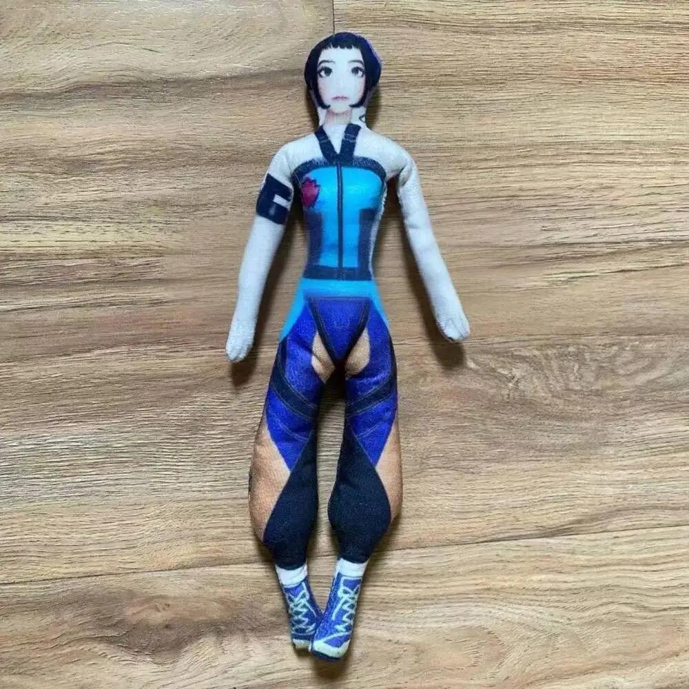 K-Pop Demon Hunters 22cm Demon Hunters Stuffed Dolls Abstract Joint Flexible Room Deco Halloween Saja Boy Plush Toys Gift Funny