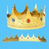 Royal King Crown Princed Crown and Tiaras Queen Crown Princed Costume Accessory for Halloween Cosplay Birthday Party