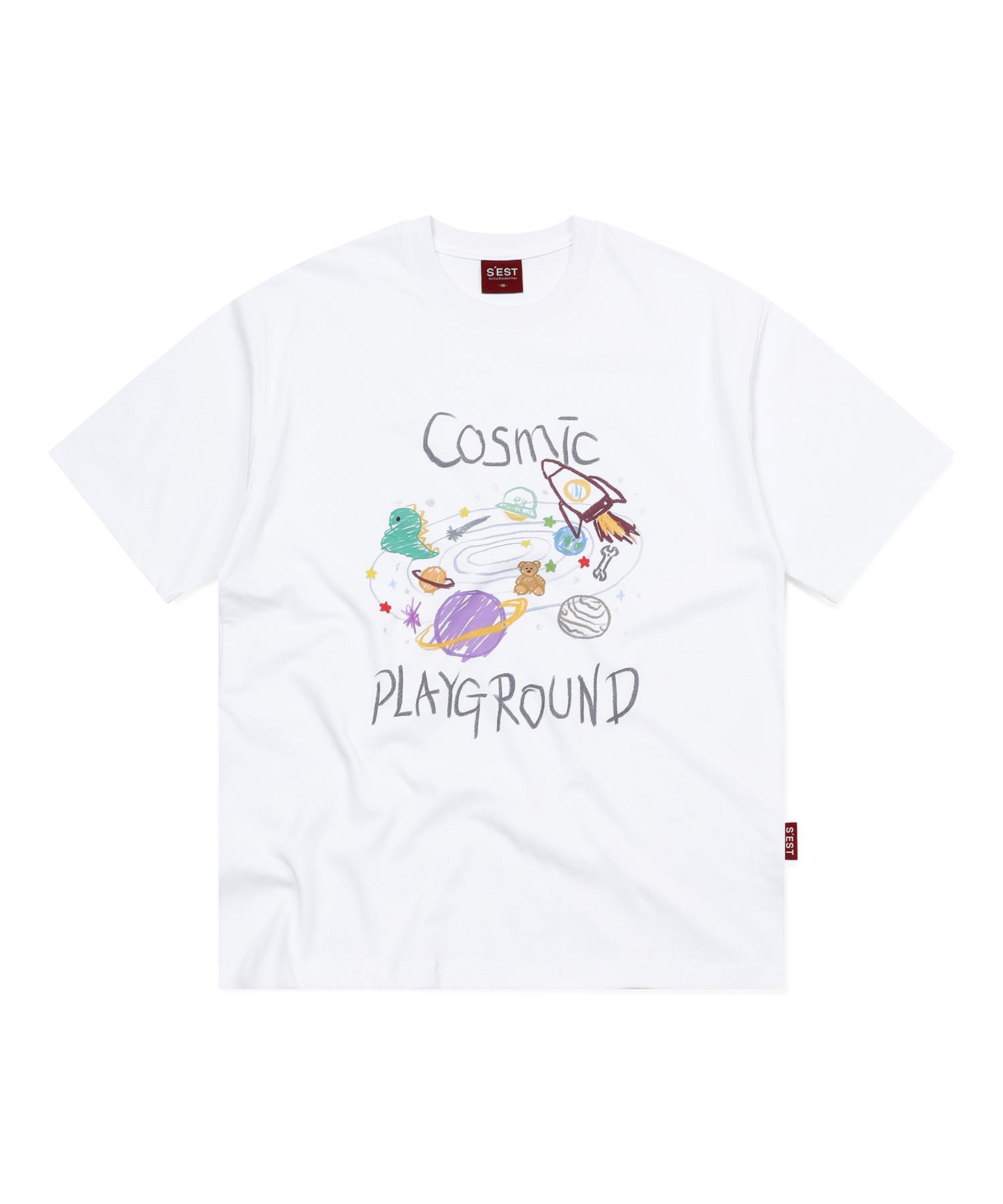 Siest Play Ground T-Shirts White White/S