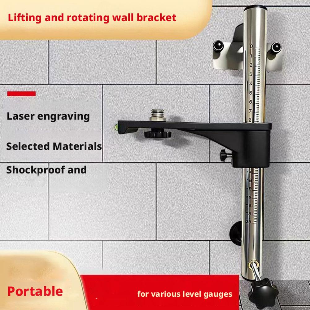 Laser Level Wall Mount Bracket Infrared Lifting Support Pole Ceiling Sliding Table Universal Laser Infrared Support Stand