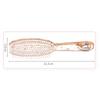 1 plastic crystal scalp massage comb, anti-static massage brush, tangle free shower massage brush,Special for real hair wigs