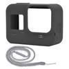   Silicone Anti Fall Protective Cover Case Accessory for    8 Action Camera(white )