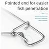 5pcs Stainless Steel Fishing Tackle Accessories Stainless Steel Fish Stringer  Fishing Trip