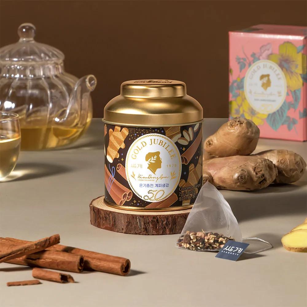 Ssanggye Gold Jubilee #Cinnamon Ginger Tea 10ea