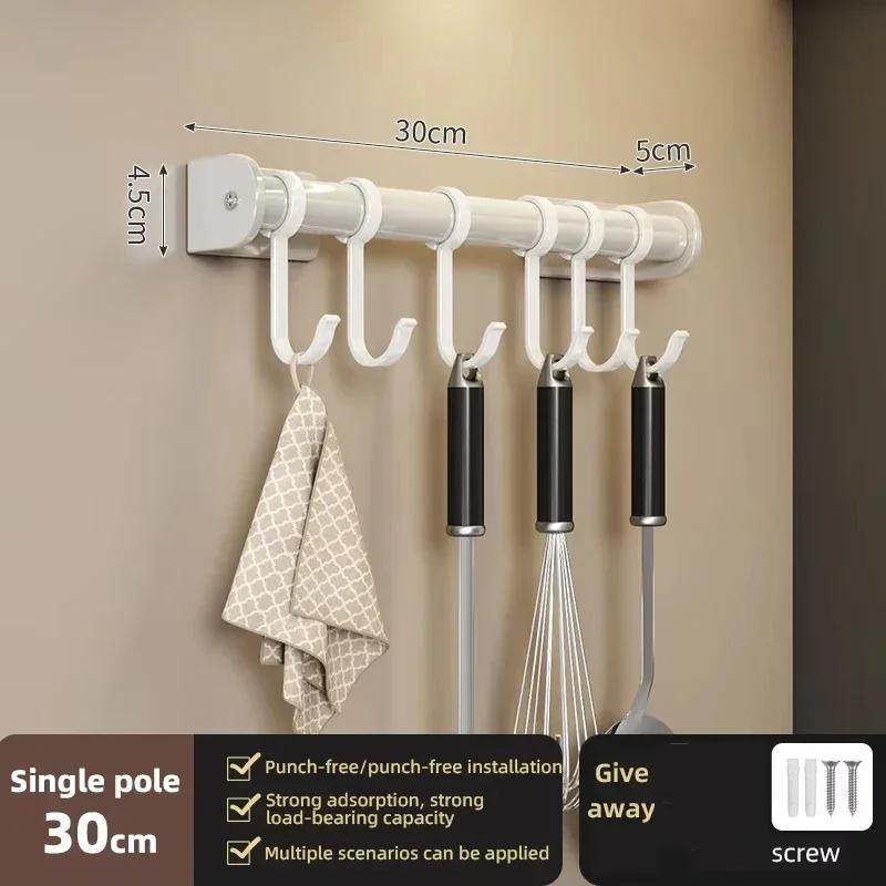 Estante Montado en Pared Estante de Almacenamiento para Especias Accesorios de Cocina Estante Soporte para Cuchillos de Cocina Colgador Estante Organizador de Estantes
