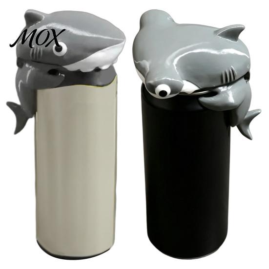 Shark Lover Gift Portable Soda Can Lid Cover, Shark/Dinosaur/Frog/Hippo/Elephant Shape, Durable Decorative Topper Plastic Dustproof Protector