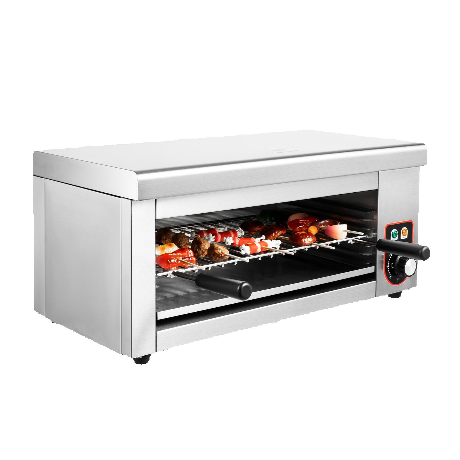 Электрическая сыроплавильная печь Cheesemelter 1500 Вт 120-570°F Коммерческая сыроплавильная печь Гриль Бройлер Нержавеющая сталь Тостерная печь US