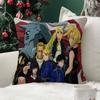 Fullmetal Alchemist Anime Fashion Decorative Pillowcase Throw Cover Pillow Case Cushion For Living Room Square Home Decor