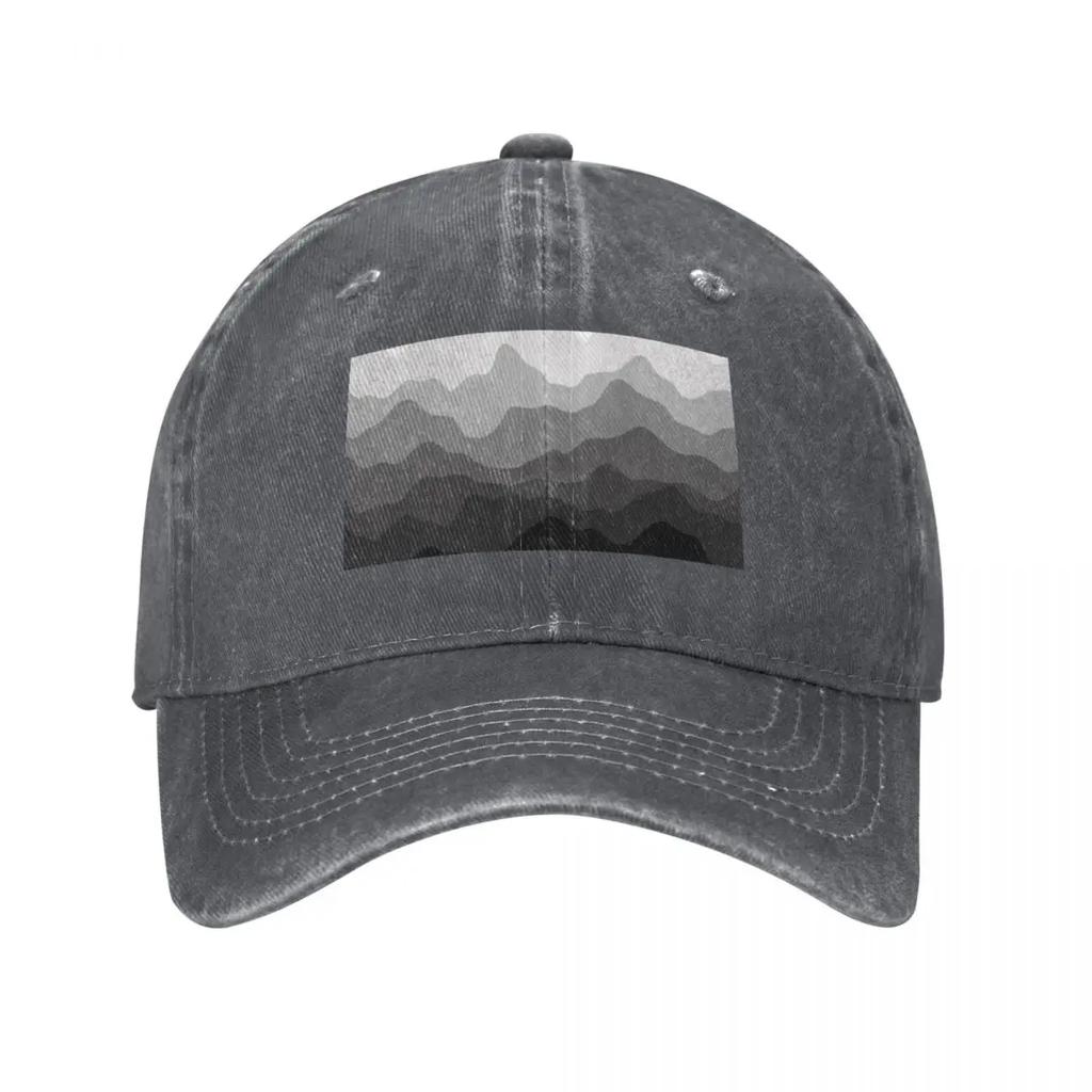 Grey mountains Baseball Cap summer hat Luxury Hat Hip Hop dad hat Elegant Womens Hats Unisexs