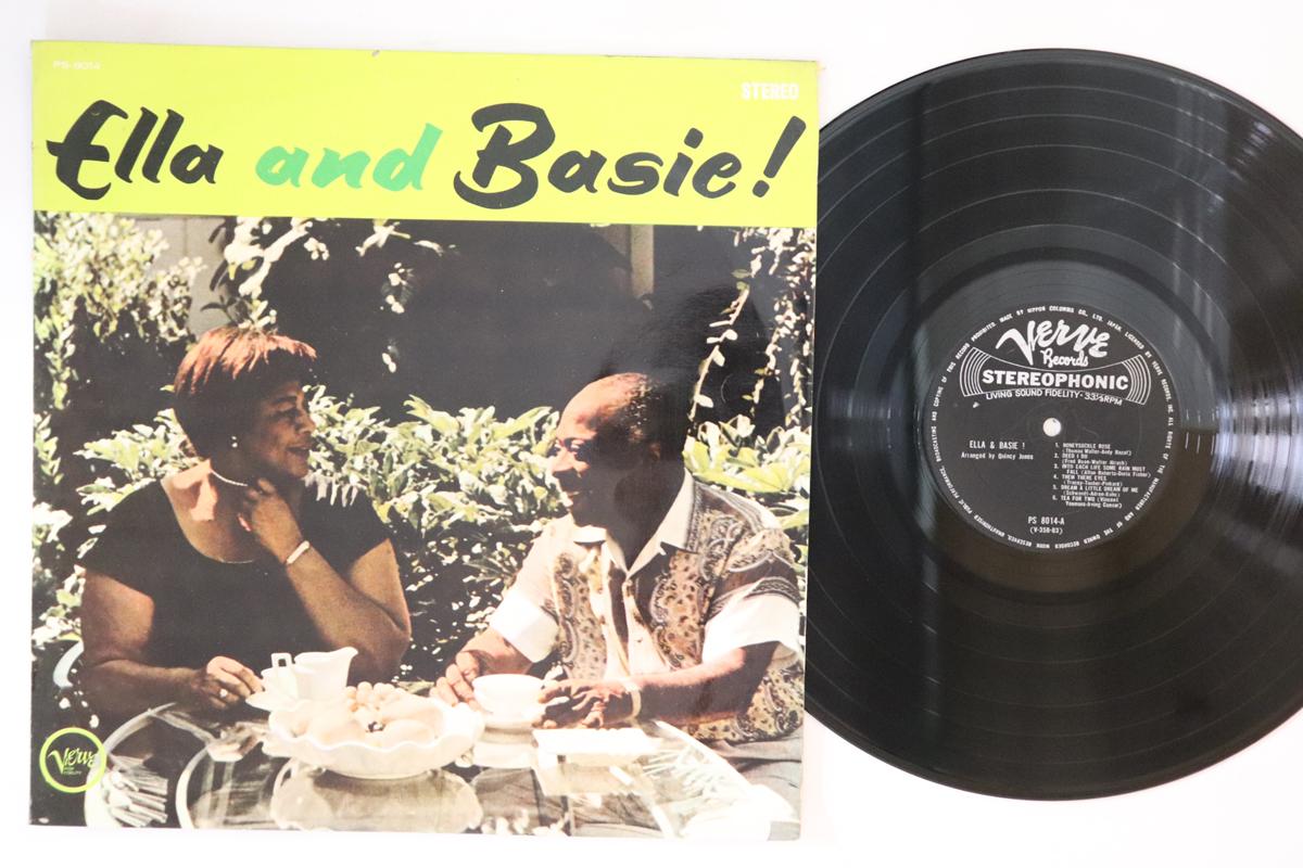 

LP Record ELLA & BASIE - Ella & Basie! PS8014 VERVE 1964 Japan Jazz Used