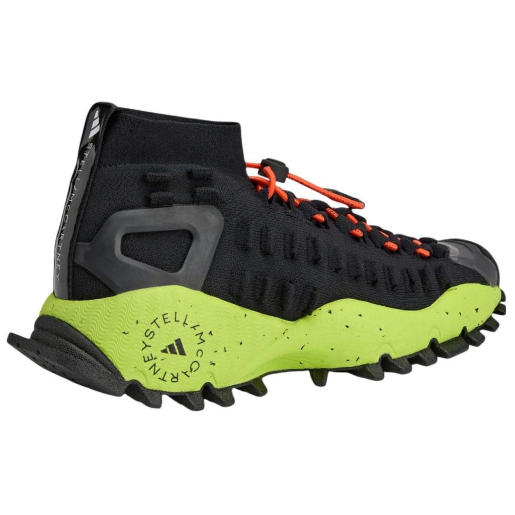Adidas Stella McCartney X Seeulater 2 Black Solar Green Unisex Sneakers Core-Black Active-Orange JH8944
