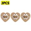 1/10PCS Magnetic Bamboo Bottle Openers Refrigerator Sticker Suction Beer Opener for Cocktail Beer Household Party Barware Tool1