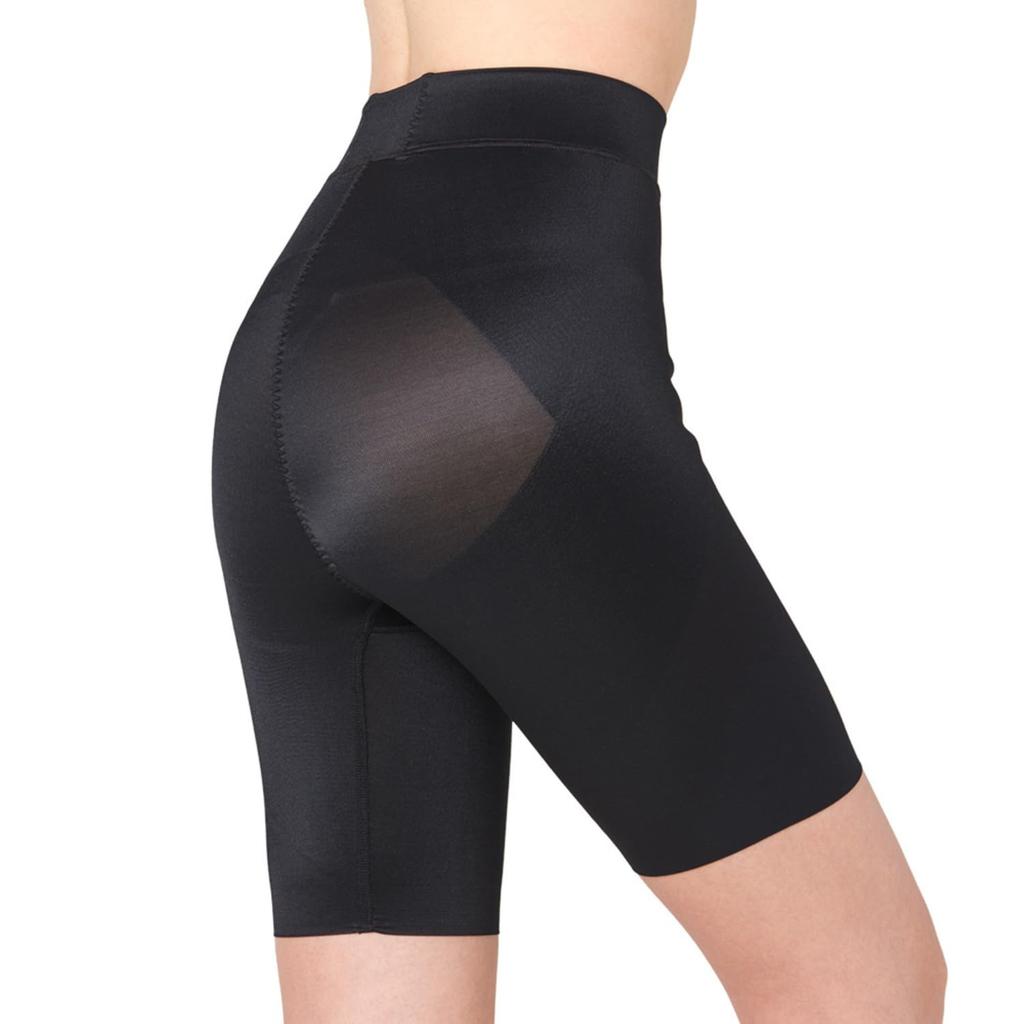 Teijin Girdle Shorts for 3L [fun.] Women, Hip-Lifting Shorts, Shapewear, Black,