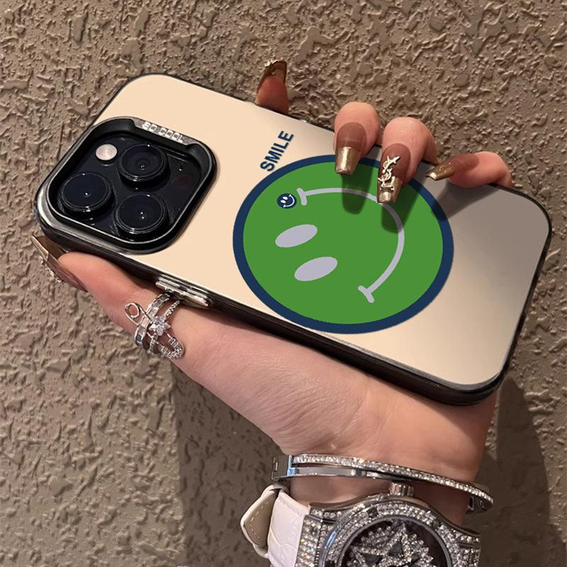 Happy Smiley Face Phone Case for iPhone 18 Pro Max, New Colorful Design, Premium Look for iPhone 14 Pro, 13 Colors.