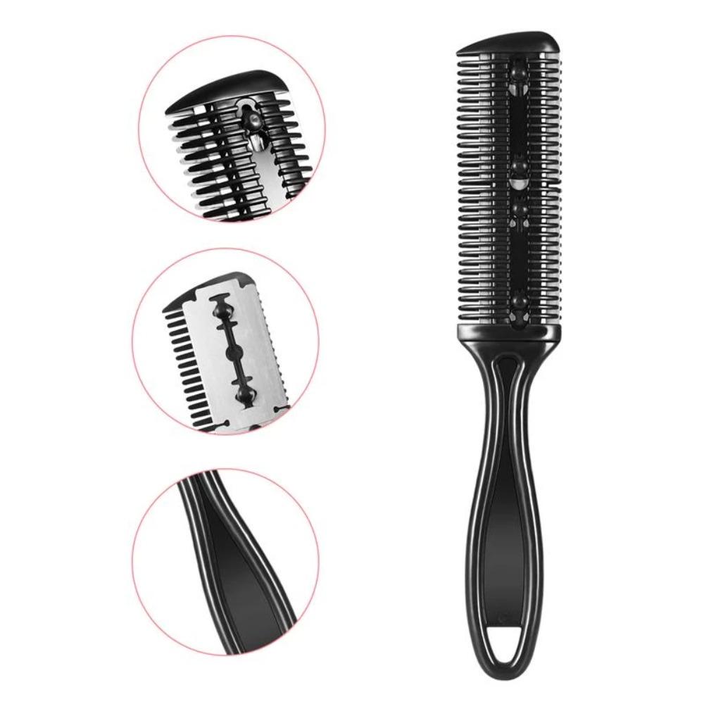 Styler Thinner Scissors Tool Double Cutting Hair Razor Trimmer Comb