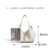 Autumn and Winter Fashion Simple Shoulder Crossbody Portable Lady Classic Versatile Bucket