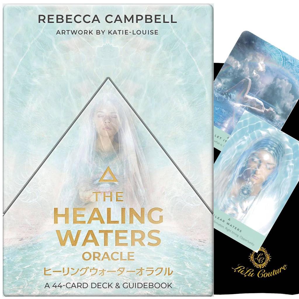 Healing Waters Oracle Tarot Fortune Japanese Instruction Manual Included Cards, Cards, Telling, [Authentic]