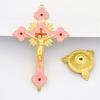 Metal Cross Ornaments Alloy Christian Catholic Art Statue Home And Office Desktop Decoration Small Cross Ornament