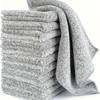 1/5/10PCS Ultra-Absorbent Quick-Dry Microfiber Cleaning Cloths for Cars & Kitchens, Non-Stick Oil, Washable & Reusable