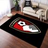 AFC Bournemouth Soccer Crest Design Patterned Carpet, Suitable As a Non Slip Play Mat for the Living Room and Bedroom Sofa