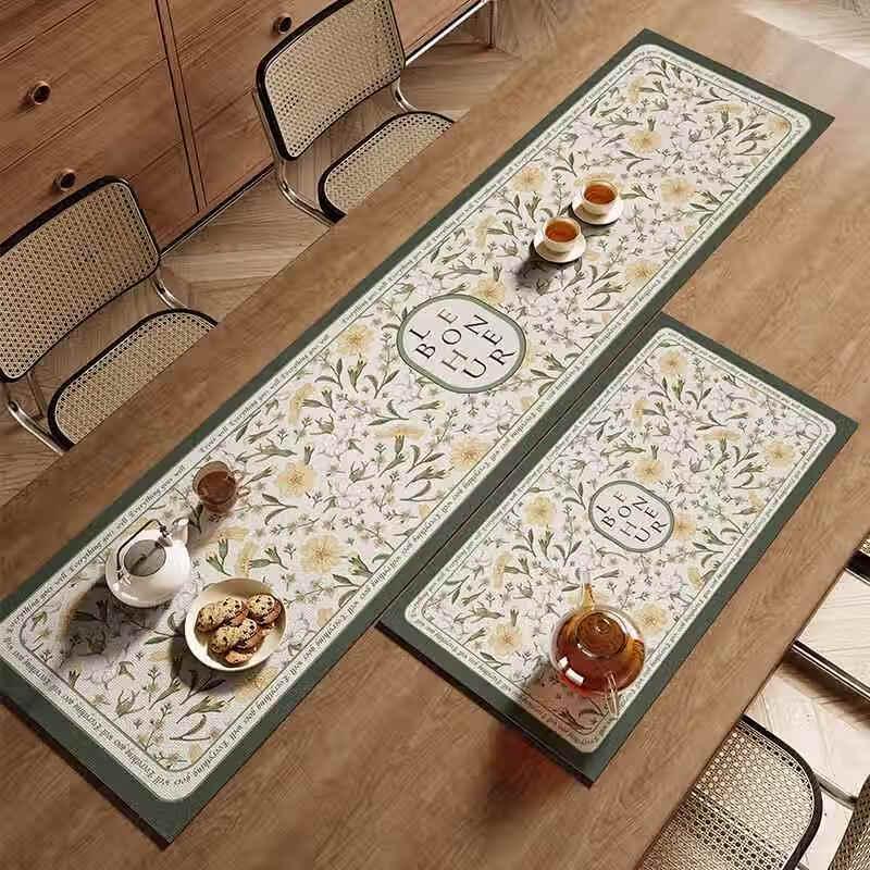 Yuduo HC Flower Season Table Runner & Mat Set