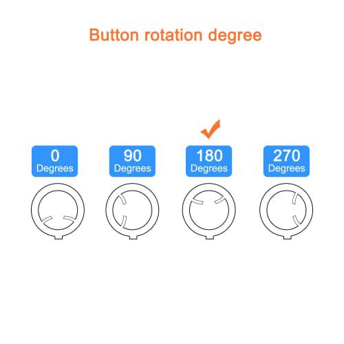 uxcell Potentiometer Knobs, ABS Guitar Knobs, Aluminum Plastic, Low Power Rated, Stereo/Double Bass, 6mm, 180 Degree Handle Type, Black, Pack of 10