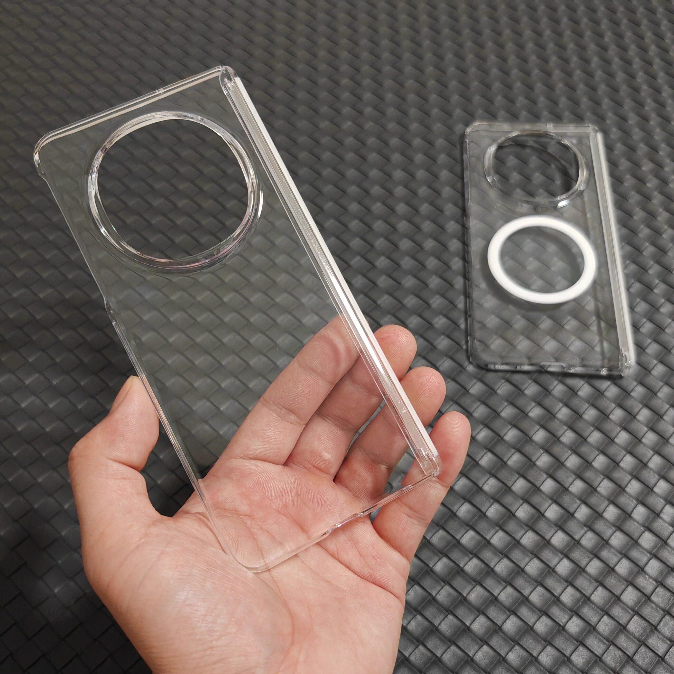 Чехол для OPPO Find N5 Модный Для MagSafe Магнитный Прозрачный Чехол для Телефона Оснащен Защитой Центрального Шарнира Задняя Крышка OPPO Find N5 чистый