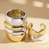 Glossy Geometric Round Twist Bracelet Fashion Ins Bracelet Jewelry