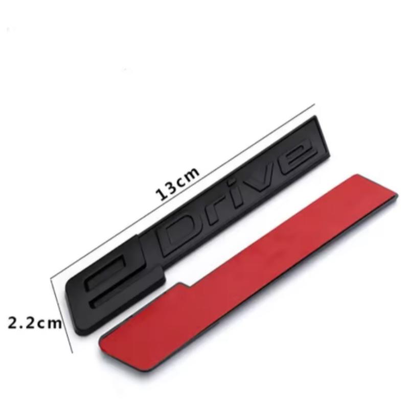 3D ABS eDrive Logo Car Rear Trunk Fender Emblem Badge Sticker Auto Styling For BMW eDrive 225 i4 i3 i8 X1 X5 530e i01 i12 i15 JY9
