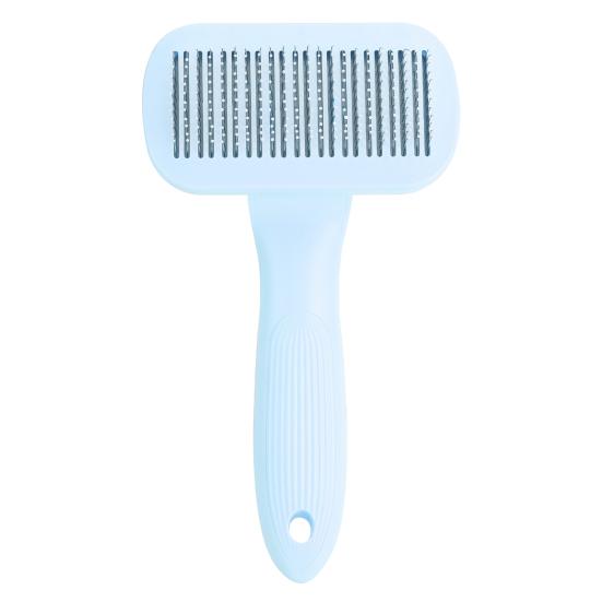 Dog Grooming Brush Self Cleaning Pet Shedding Grooming Hair Slicker Massage Brush for Cats Dogs Rabbits