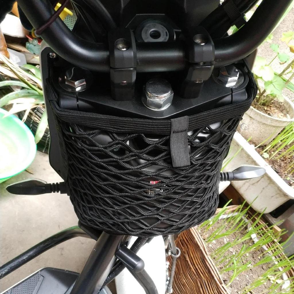 Motorcycle Cargo Net - Helmet Storage Net, Nylon Storage Bag | Cargo Organizer for