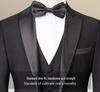 Pánský slim fit smokingový oblek na svatby a formální události