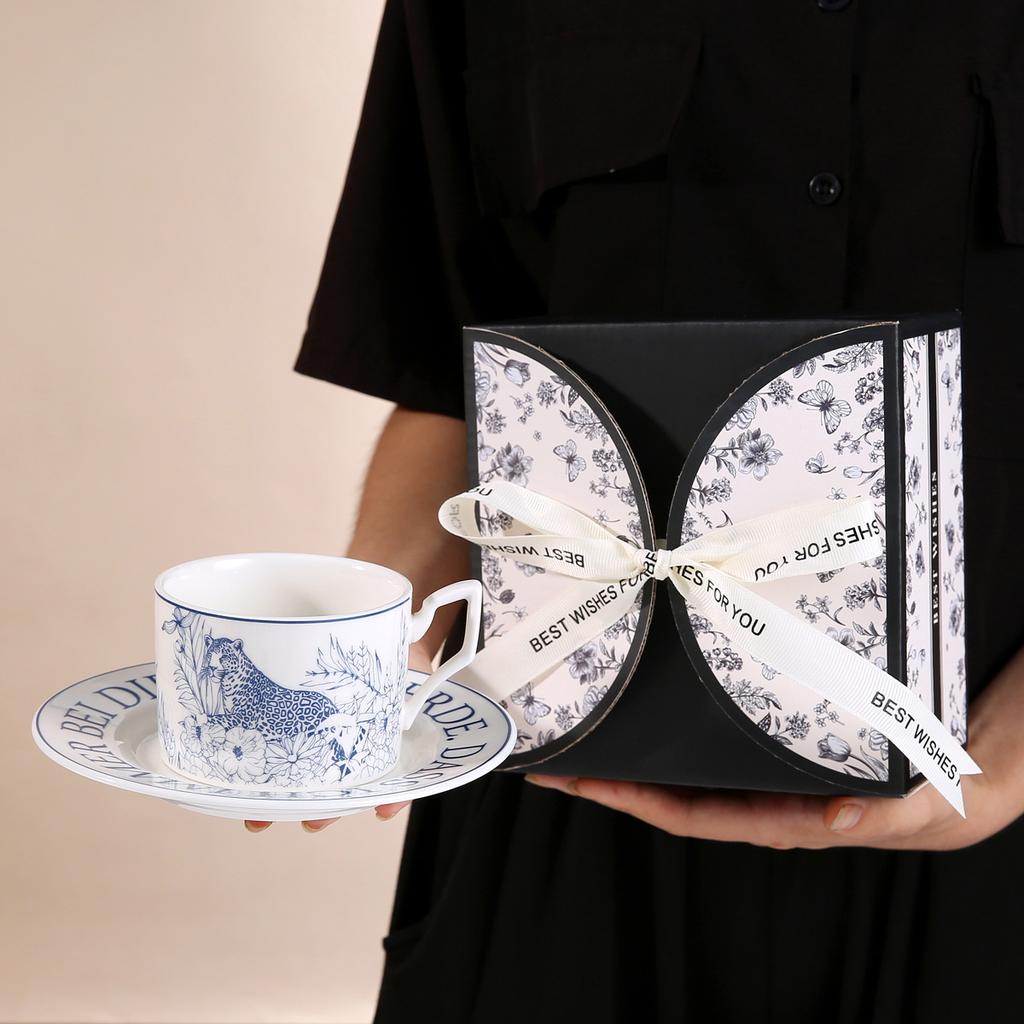 220 ml Retro-Kaffeetasse, Snackschale, Espressotasse, Keramik-Trinkgeschirr, nordische Heimdekoration, Tasse, Urlaubsgeschenkset