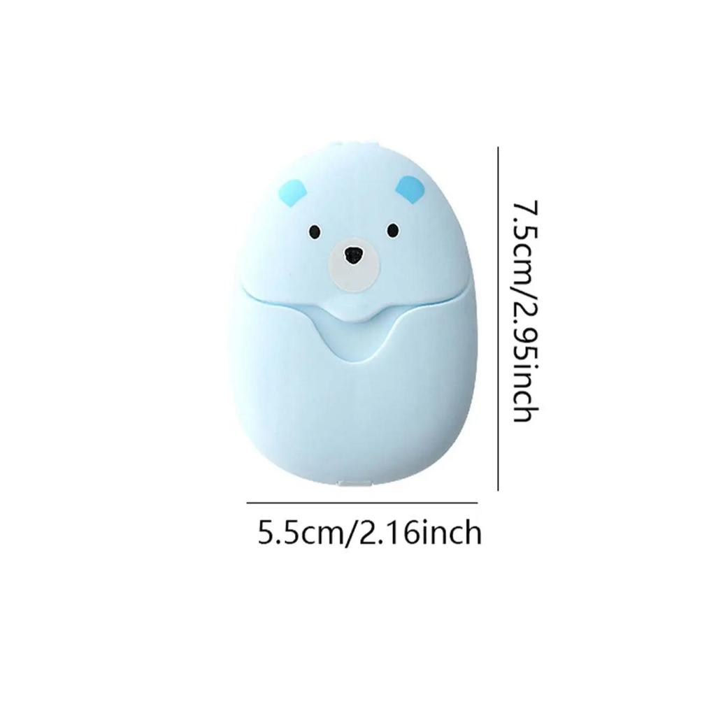 100 Pieces Pack Travel Portable Soap Paper Outdoor Disposable Soap Hand Washing Soap Cleaning Soap