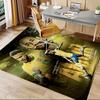 Brazilian Football Legend Carpet For Playroom Bedroom Living Room Sofa Home Decorkids Game Area Rug Nonslip Floor Mat