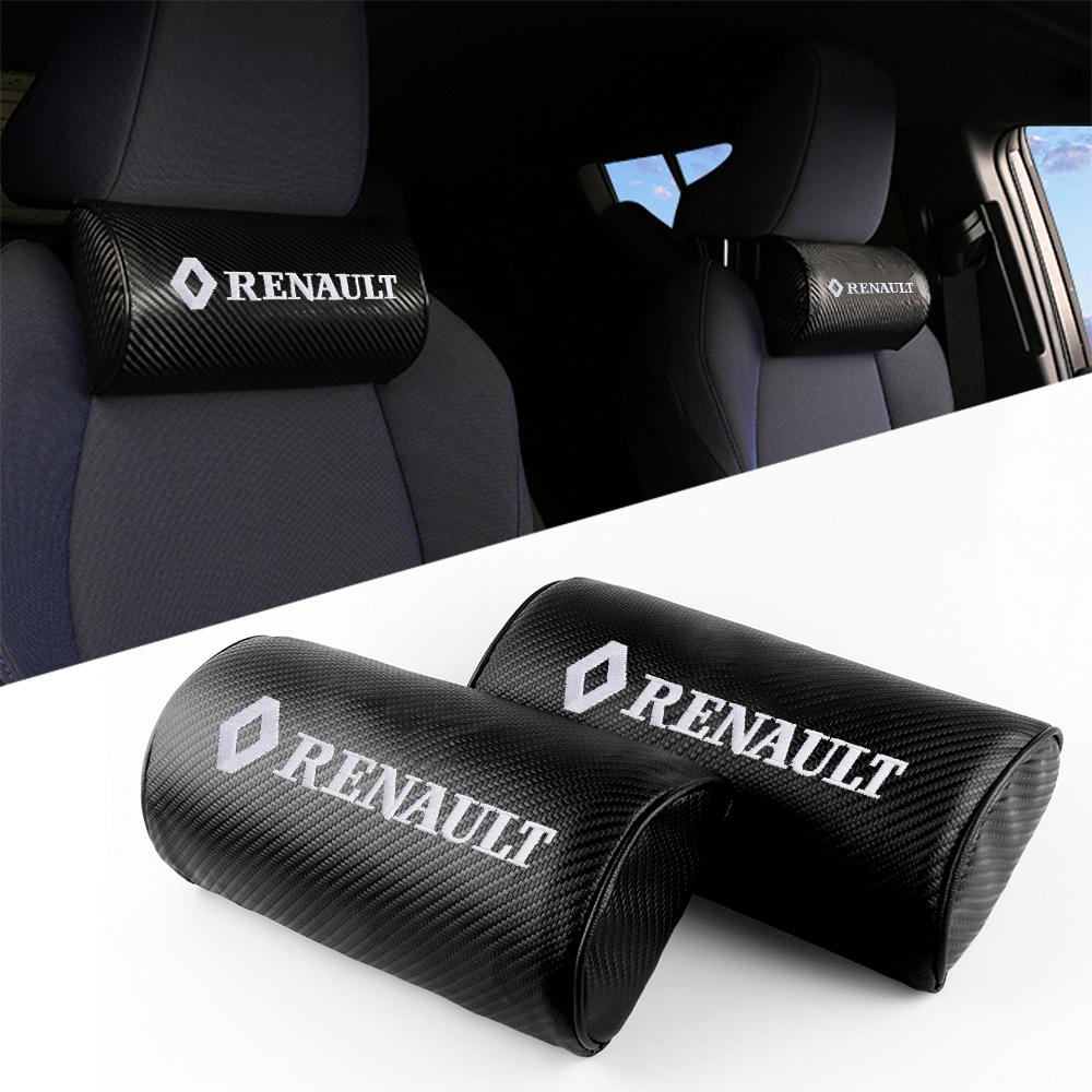 Auto Neck Pillow Car Seat Headrest Pillow Head Support Cushion for Renault Megane Clio Koleos Kadjar Captur Arkana DACIA DusterN