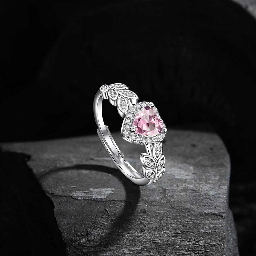 Neuer 925er Sterlingsilberring Verstellbar Schlichtheit Mode Exquisit Herren Damen Schmuck Zubehör Hochzeitssteine Party Geschenke