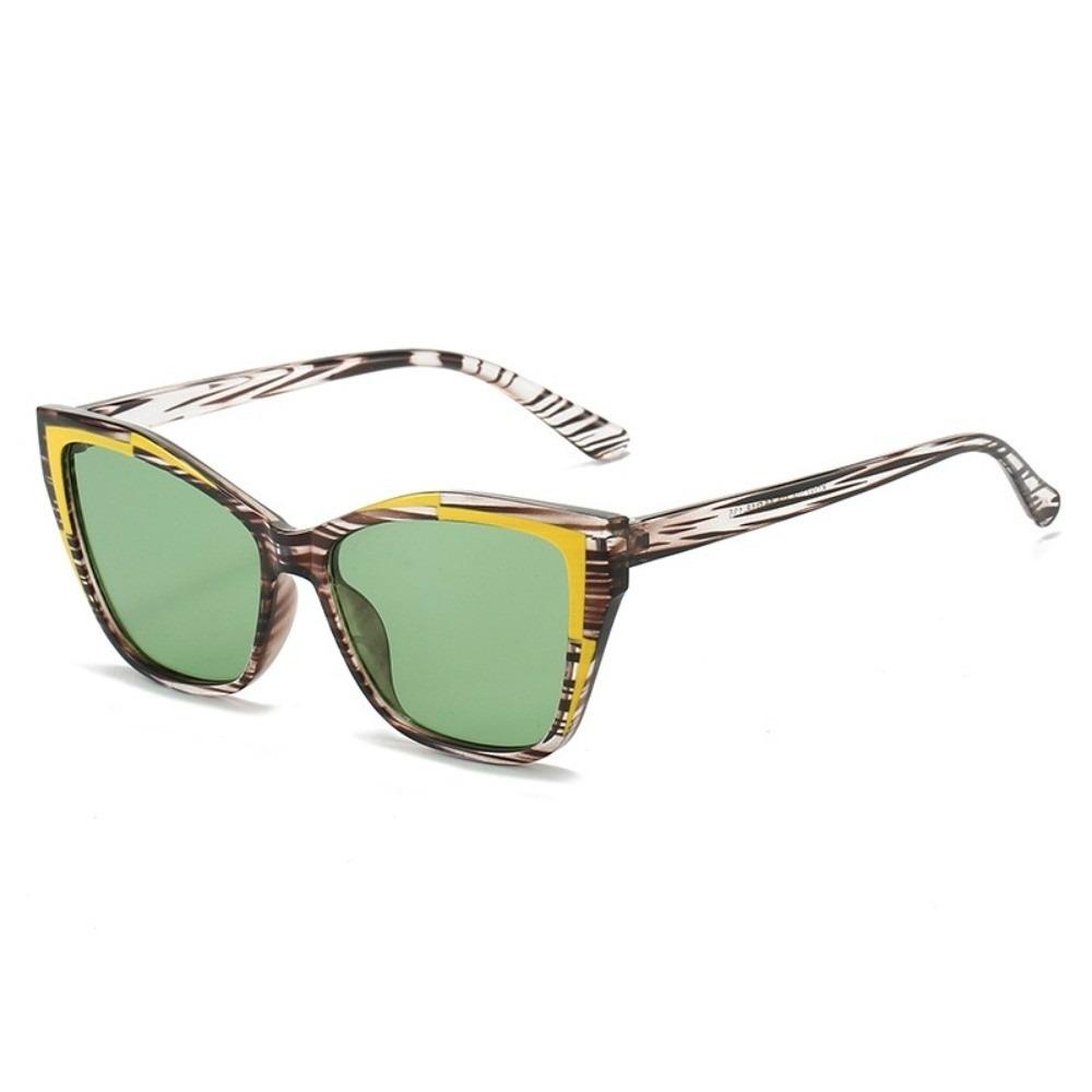 Y2k Fashion Sunglasses Contrast Color UV Protection Sunglasses Fashion Fashion Shades Driving Style A