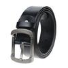 [maikun] Men's Leather Belt, Casual, Large Size, Stylish, Black, Father's Day, Christmas Gift, 115cm