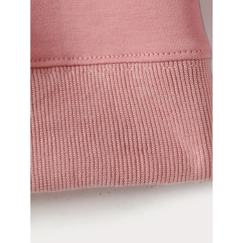 Neck 17 Colors Pullover Crew Sweatshirt Casual Long Sleeve Sweatshirt For Fall Winter Womens Clothing
