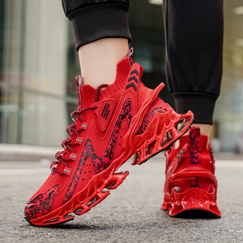 Pánské boty Tenisky Pánské tenisky Luxusní boty Pánské ležérní Trenér Závody Prodyšné módní povaleče na běhání Boty pro muže