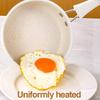 Even Heat Mini Frying Pan Rapid Heating Tourmaline Coating Omelet Pan Multi-Functional Thickened Nonstick Pan 1Pc