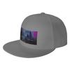 Fashion Post Apocalyptic City Flat Brim Sun Hat Baseball Cap Hat