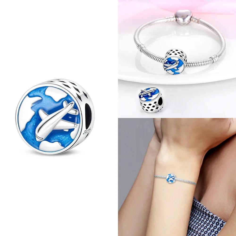 

Original Copper Charms Vehicles Ships Sailboats Planes Rockets Cars Beads Fit Bracelet Pendant Diy Making Woman Jewelry