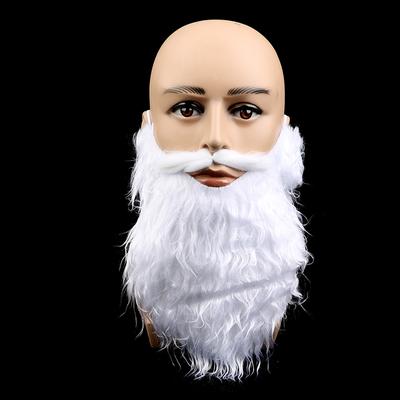Party Performance Rekvizity Santa Claus Bílé vousy Sada falešných vousů Vánoční party Decor