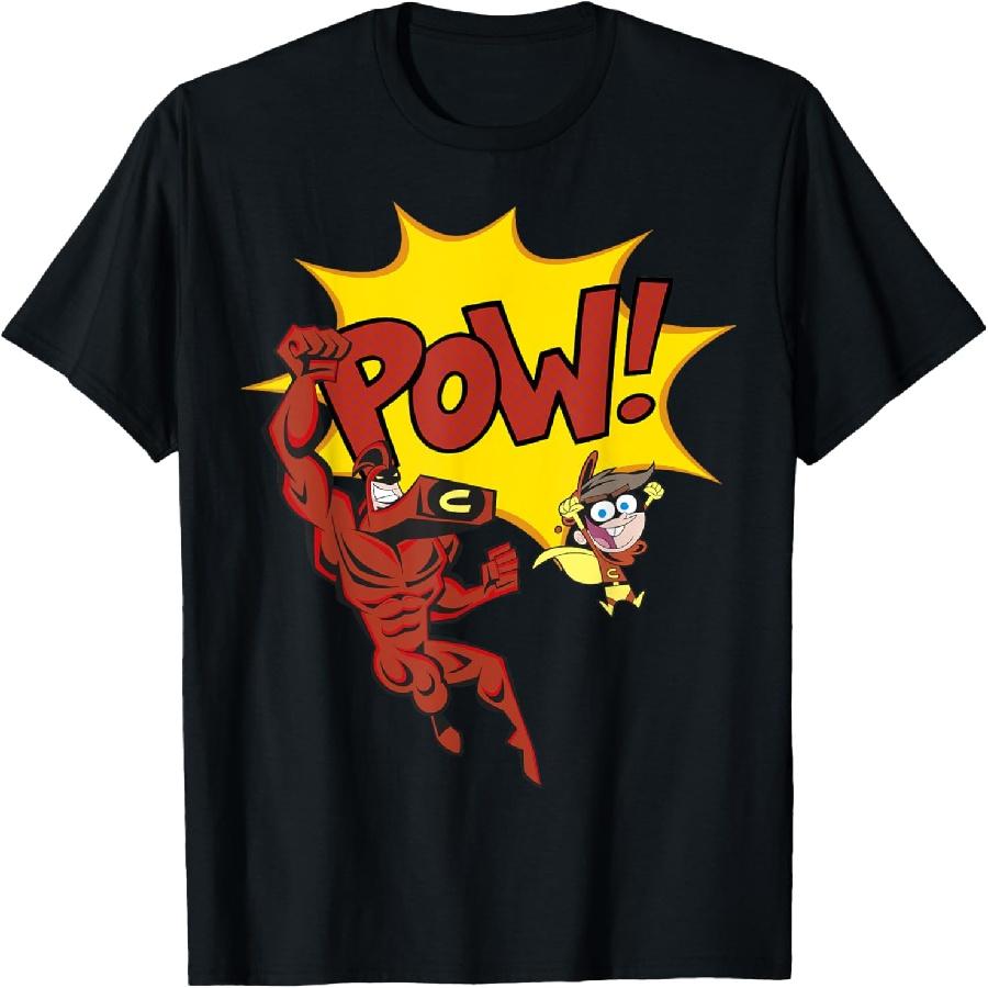 

The Fairly OddParents Cleft And Crimson Chin POW T-Shirt XXXXXL чорний
