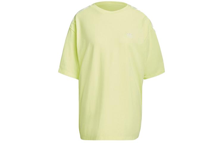 Adidas Originals Drop Shoulder Sleeve T Shirt Women s Lemon H37810 34