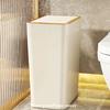 15L Nordic Trash Can with One-Touch Lid Bin Deodorant Waterproof Dustbin Large Capacity Slim Toilet Gold Garbage Can