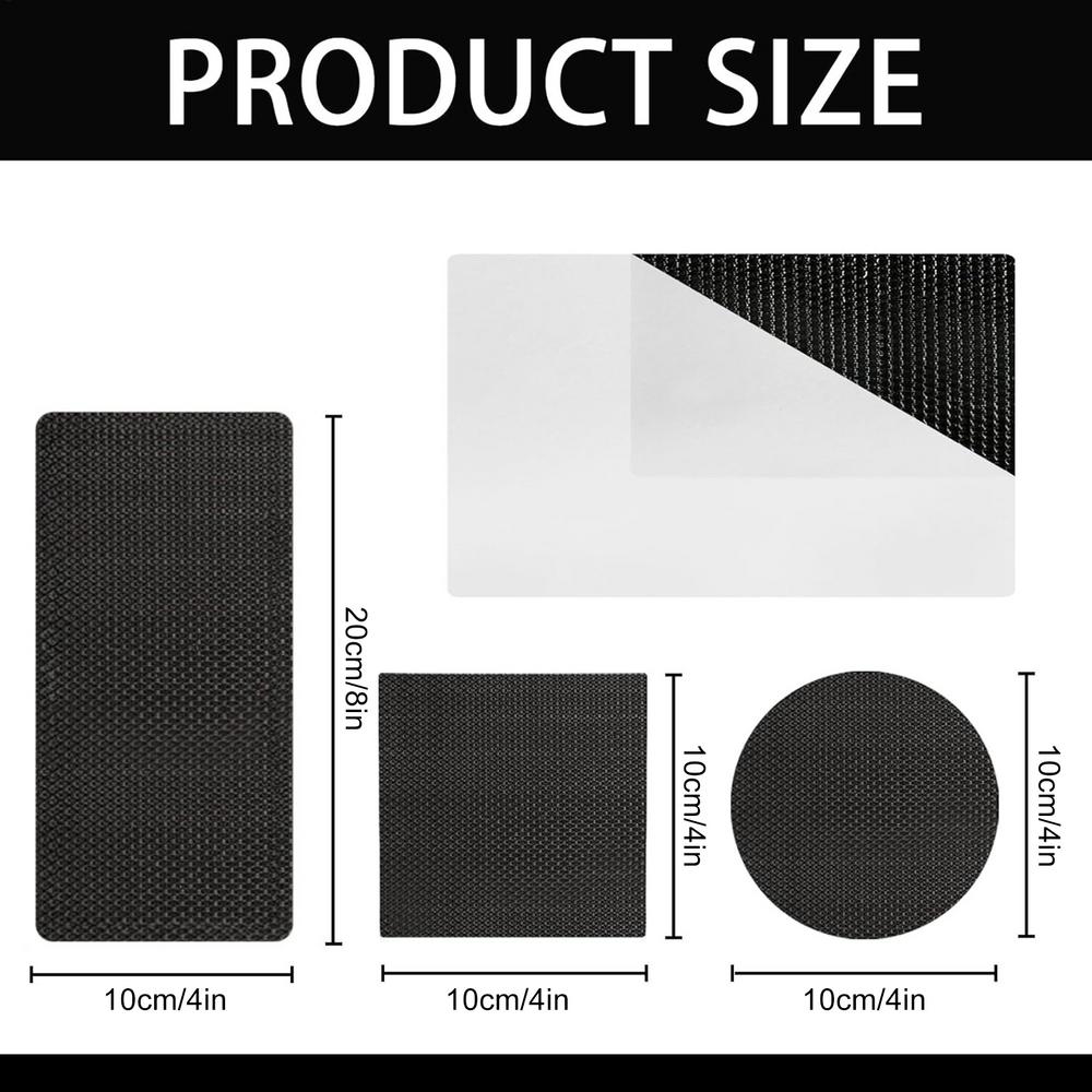 Trampoline Patch for Holes Recreational Equipment Maintenance Accessories Adhesive Trampoline Hole Repair Patches for Outdoors