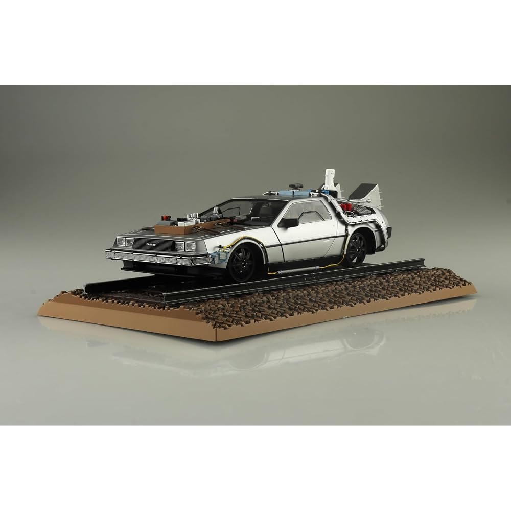 Aoshima Bunka Kyozai (AOSHIMA) 1/24 Movie Mecha No.BT-04 Back to the Future Part III Time Machine...